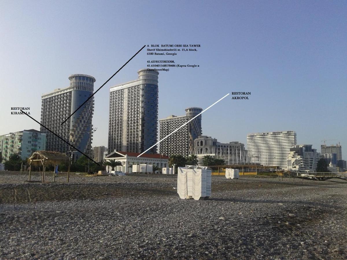 Apartmán Batumi Orbi Sea Tawer Exteriér fotografie